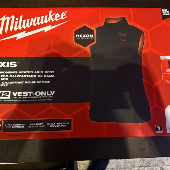 NWT Milwaukee Tool Axis Heated Vest! - Picture 6 of 6